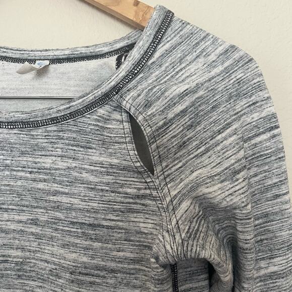 Free People Movement Gray Activewear Long Sleeve Sweater - Picture 2 of 10